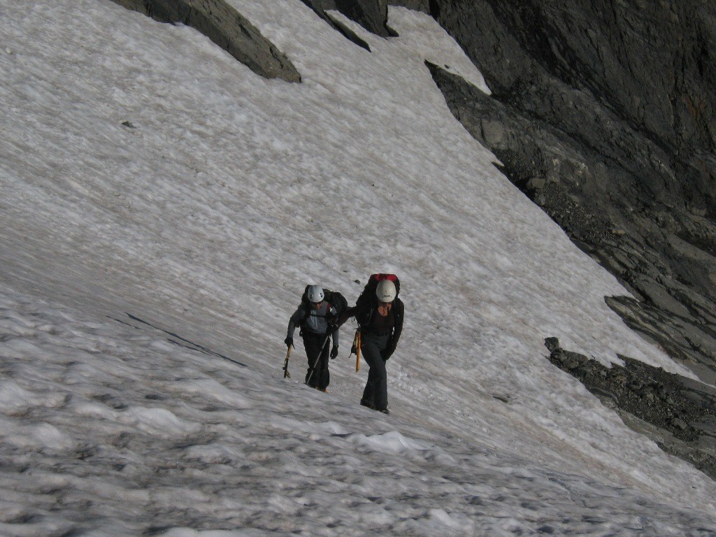 Sur le glacier de Séguret-Foran