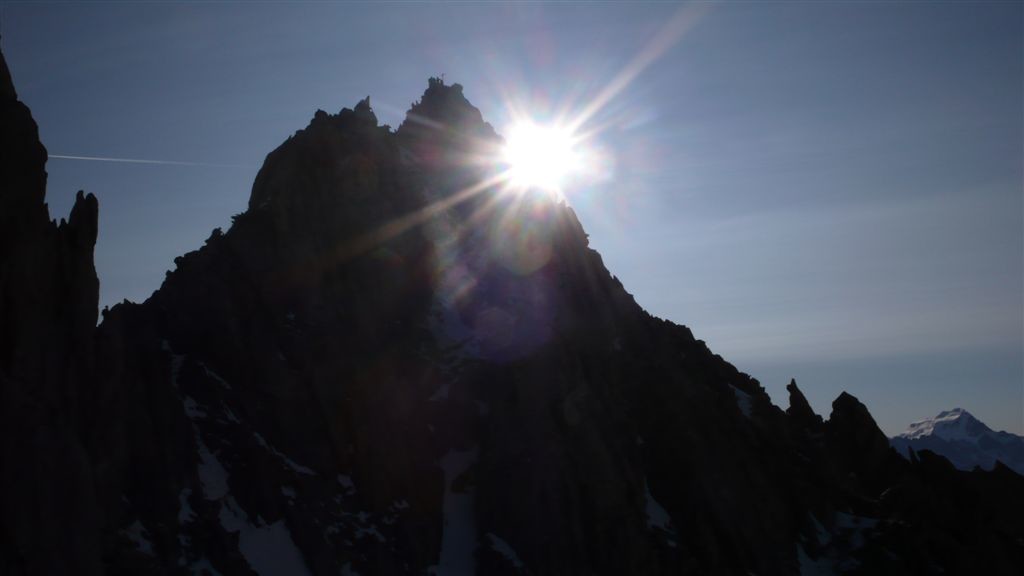 L'avant sommet et sa presque croix