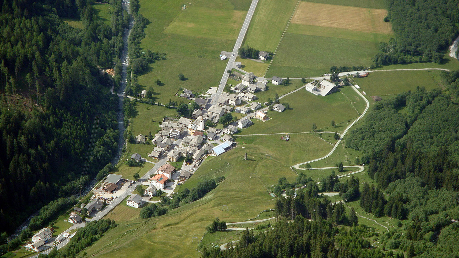Casaccia depuis le Lunghin