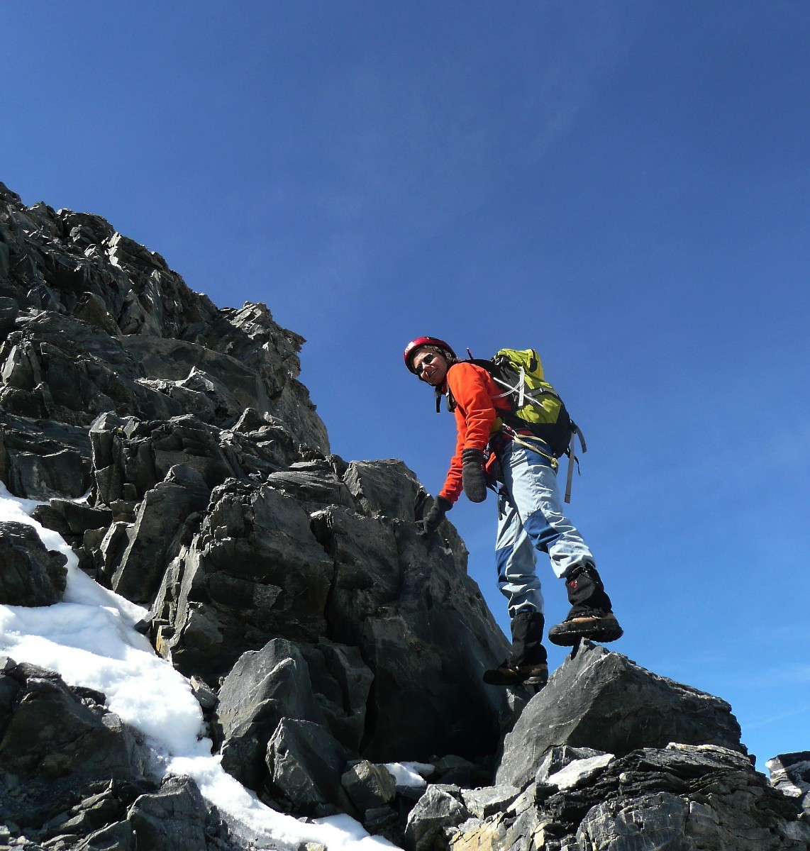 Arête W de la Dent Parrachée