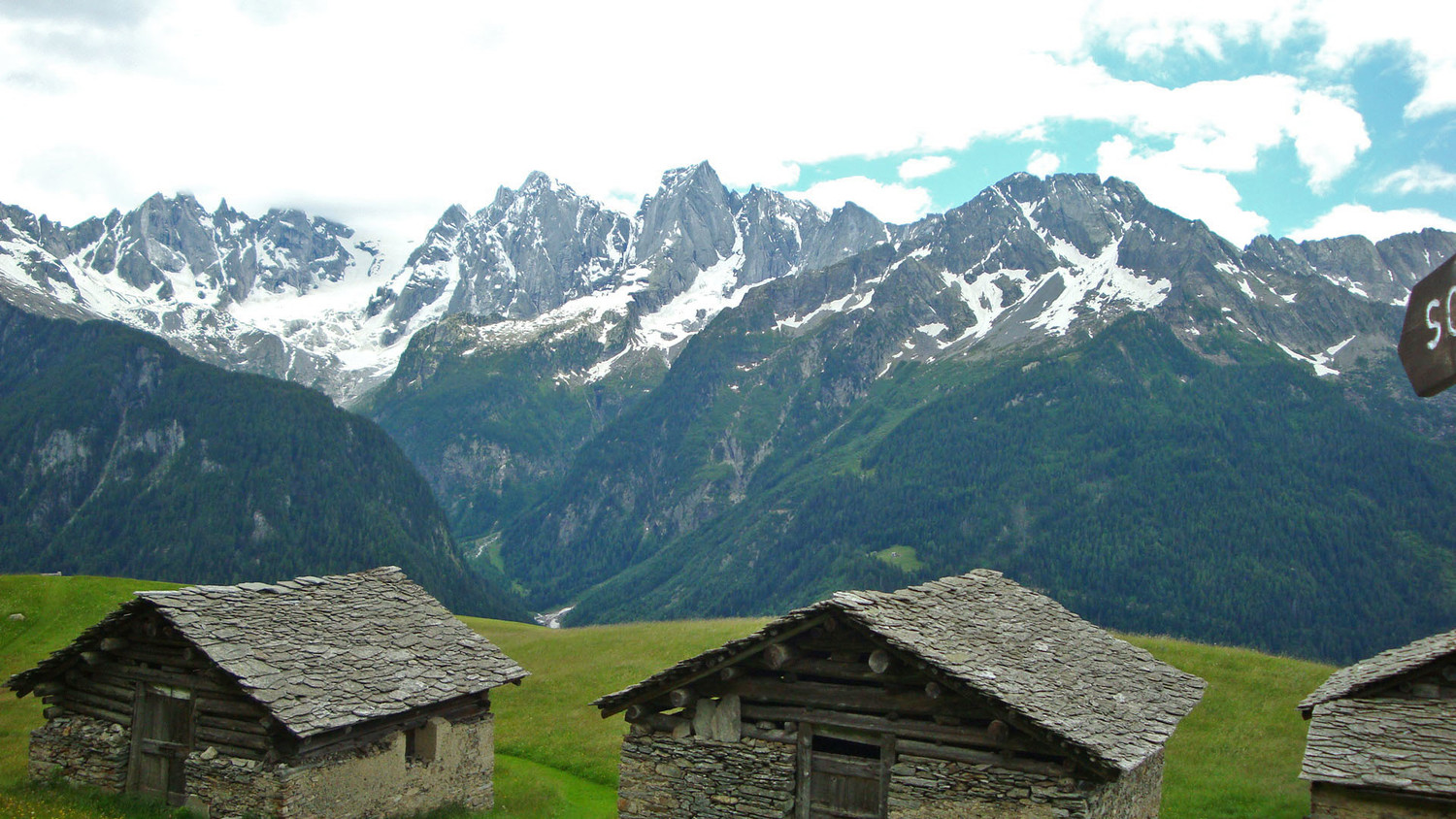 Badile vu de Tombal