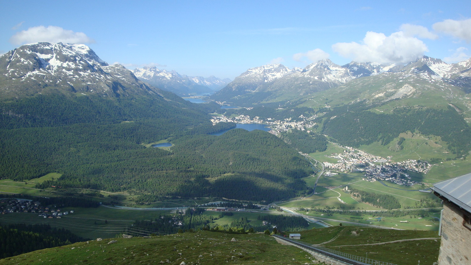 Vue de Muottas-Muragl