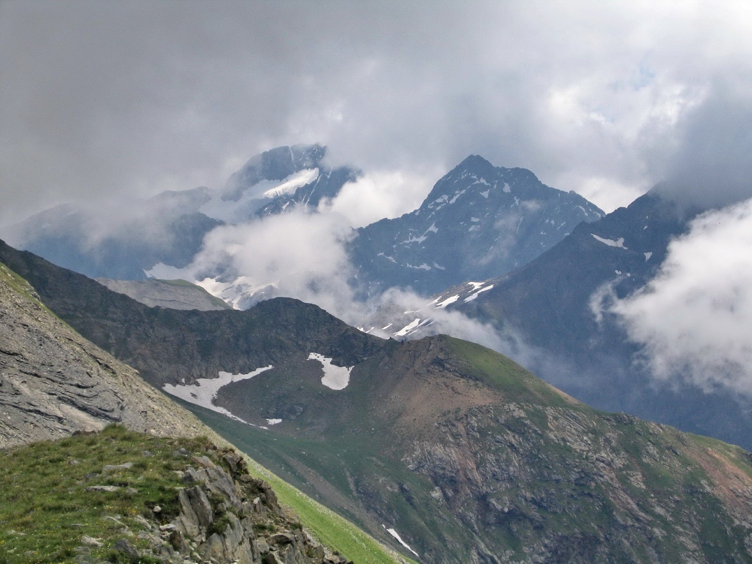 la Muzelle, du col de la vivolle