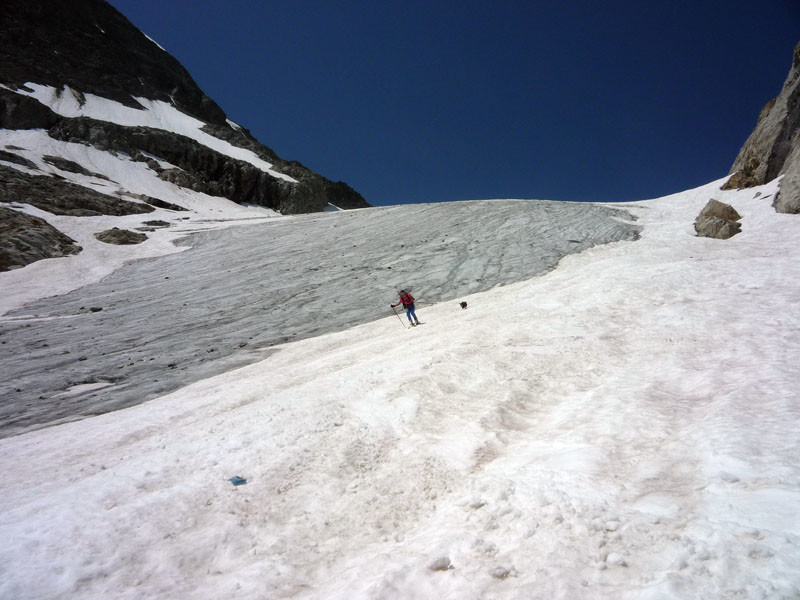 Scendendo dal Giglistock