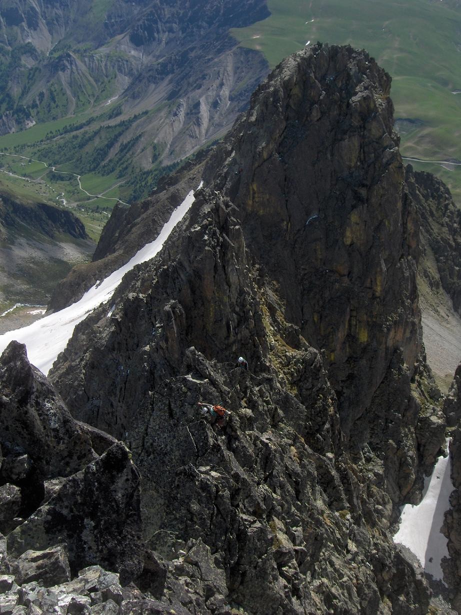 traversée pointe Elizabeth-aiguille de la Combe