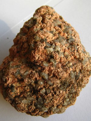 Granite rose. Roche magmatique plutonique. Granite rose. Roche magmatique plutonique.