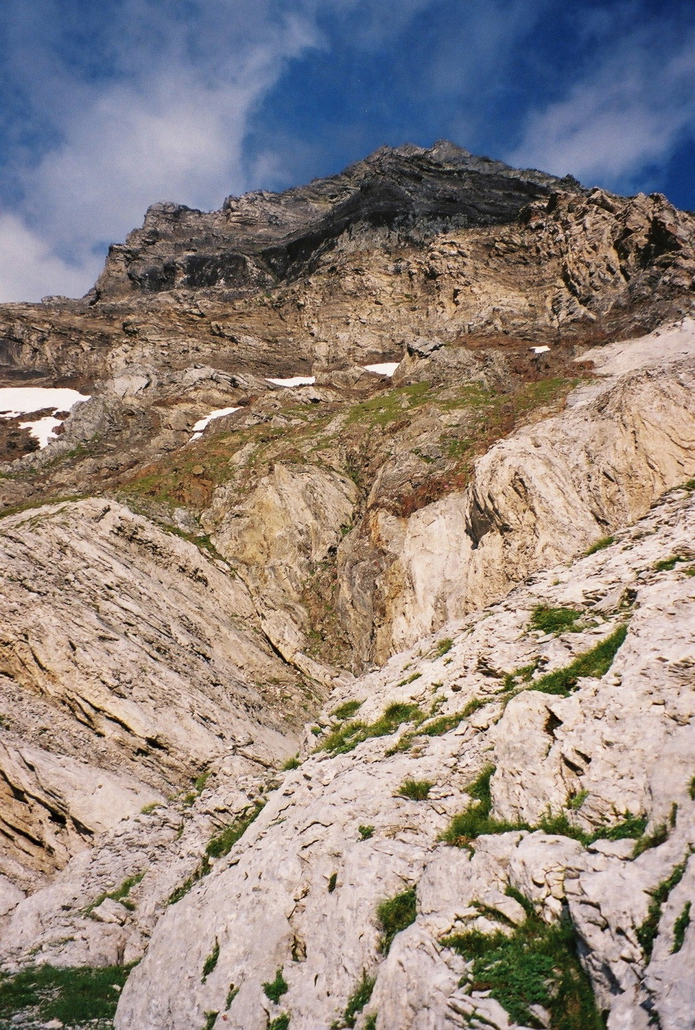 Début de crête