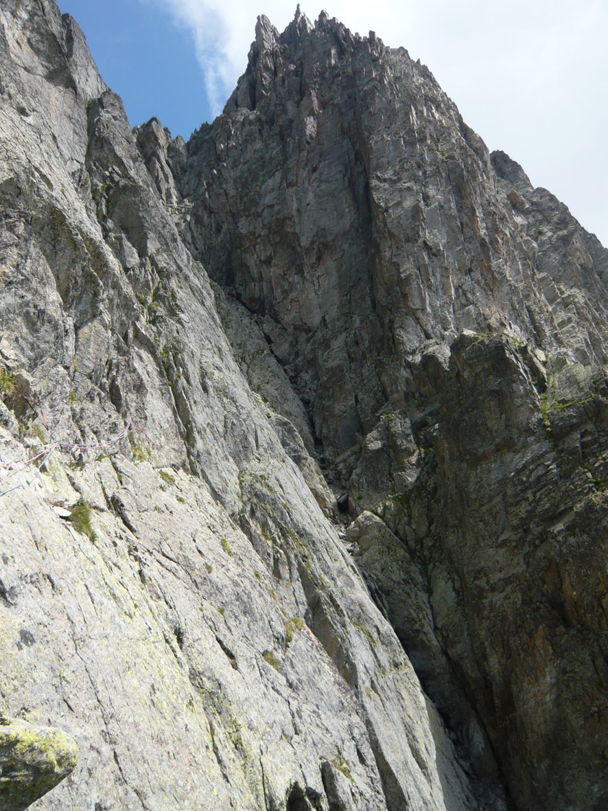 Départ en traversée des Crochues