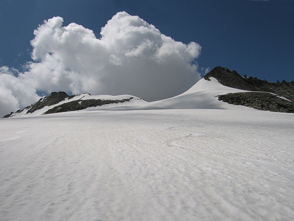 Sul ghiacciaio