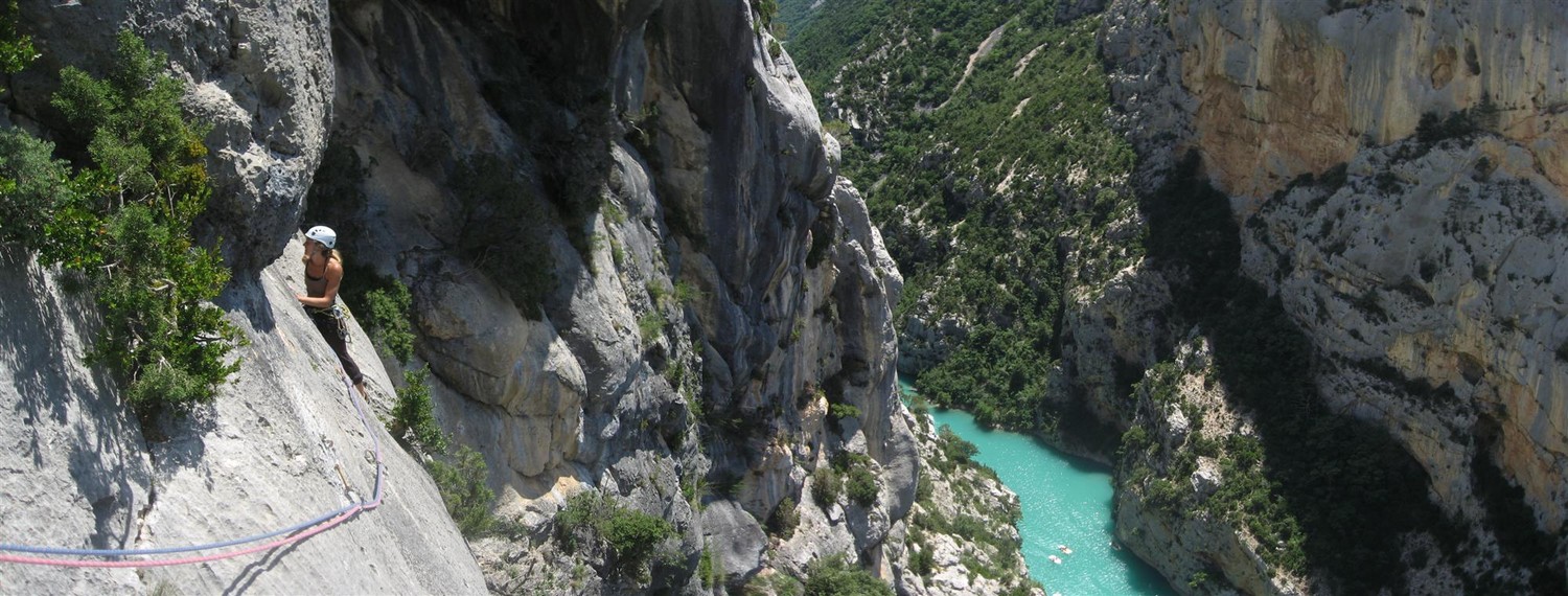 Adieu Zidane - Traversee sur fond de Verdon.
