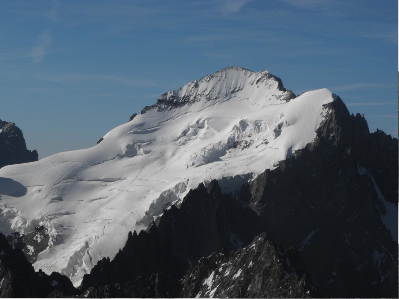 Ecrins depuis le sommet