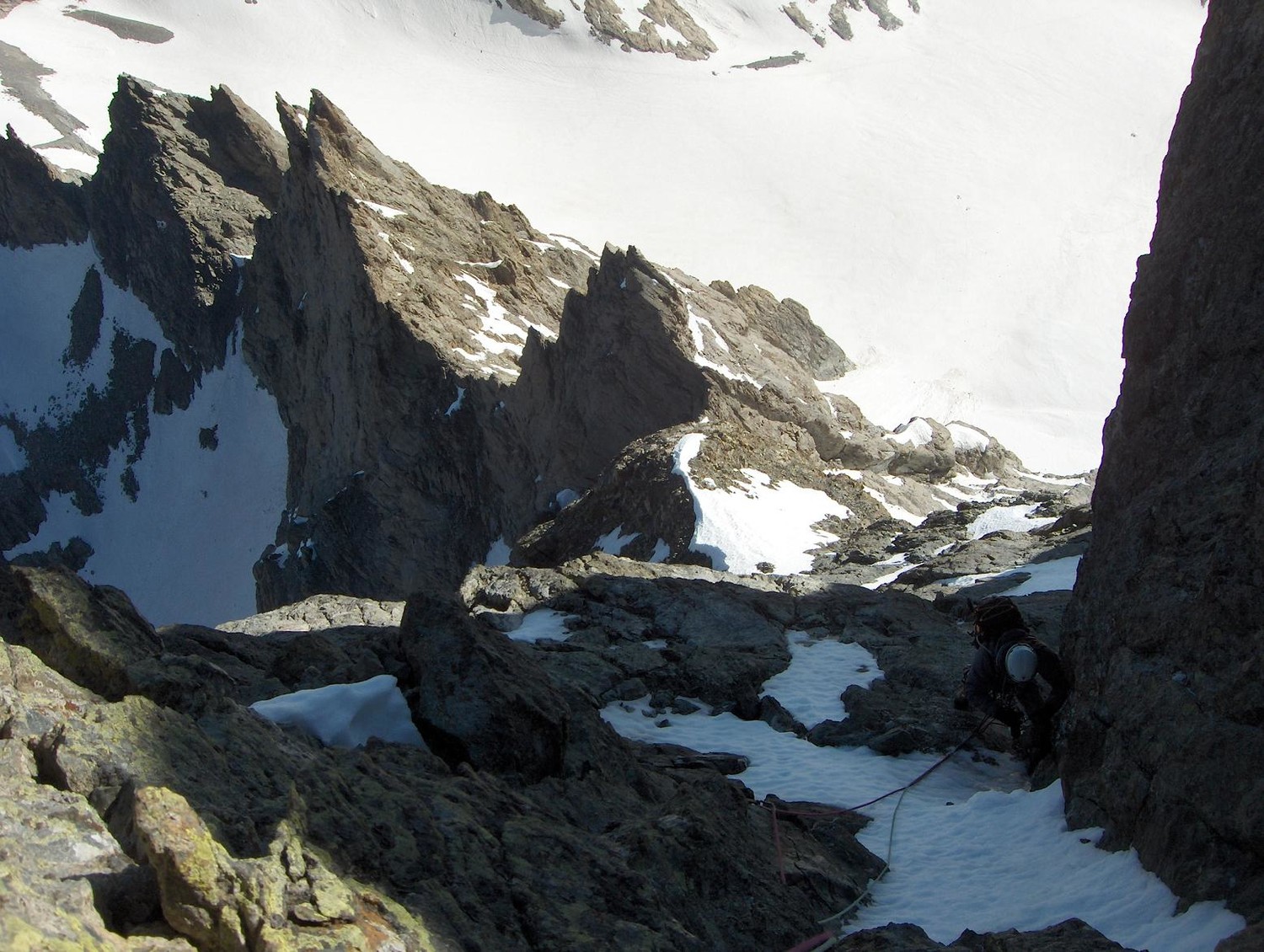 L'arête Coste Rouge