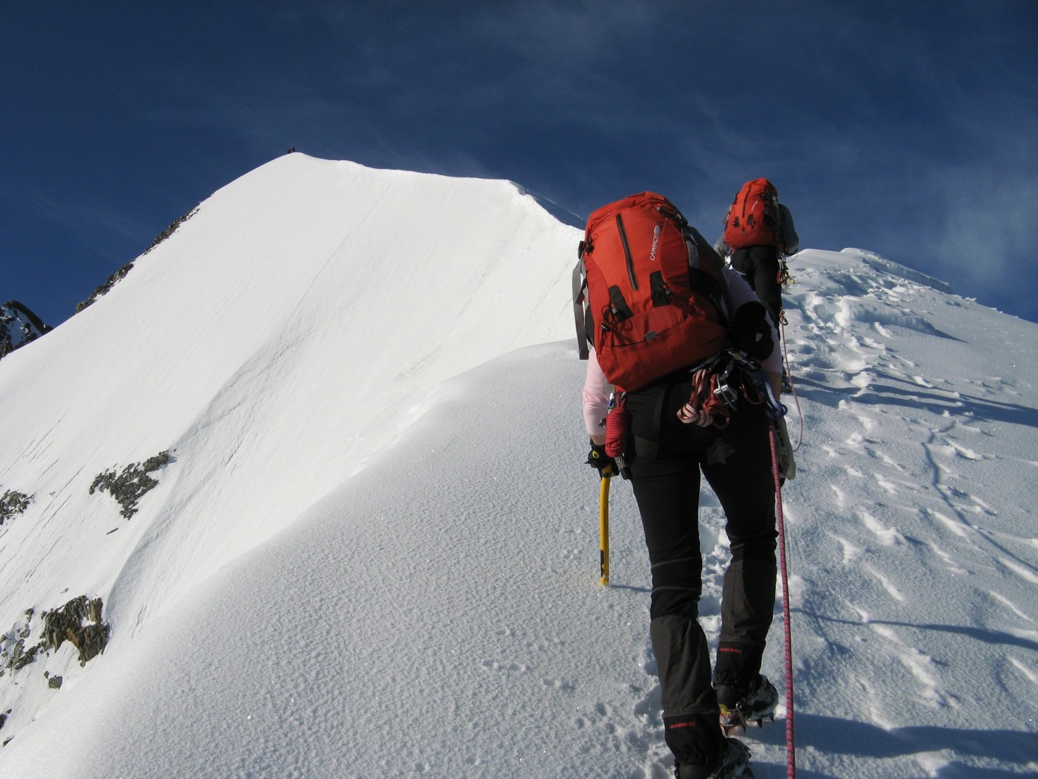 CR Piz Bernina: sur le Biancograt