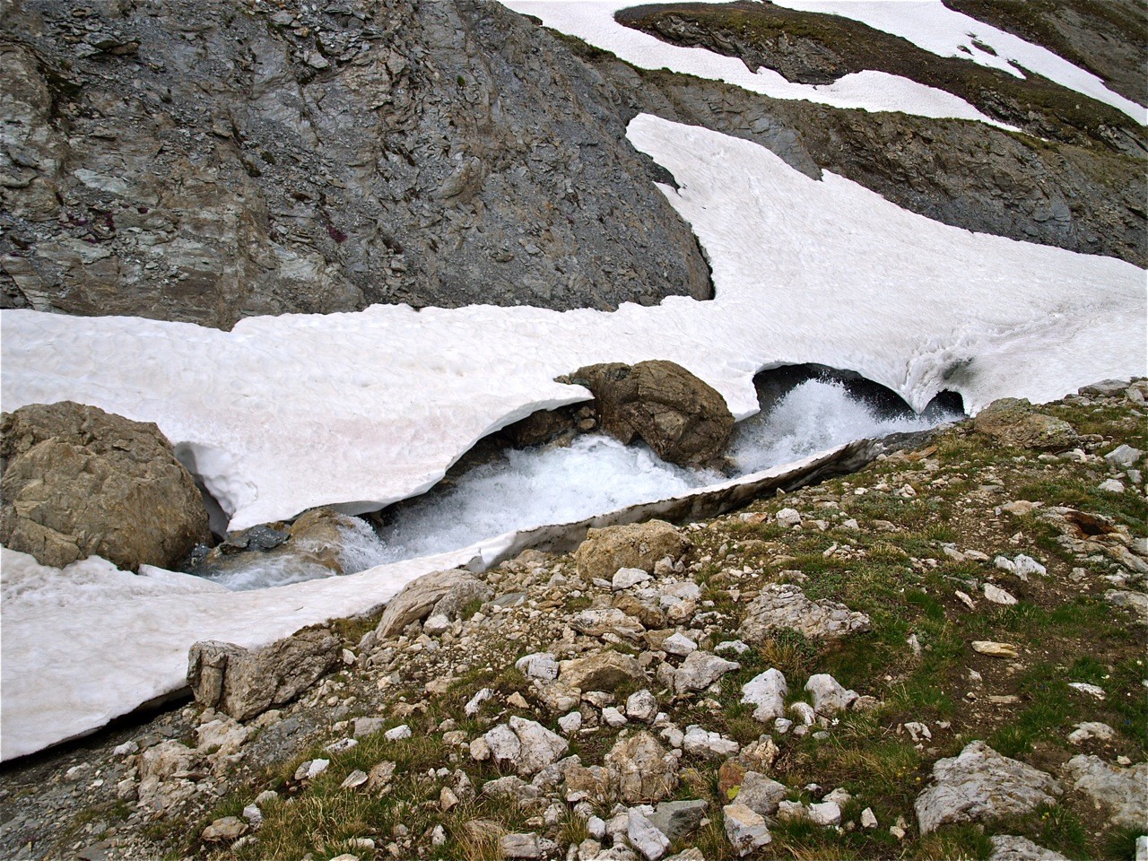 Ruisseau des Roches Blanches - Ne pas passer à travers lol