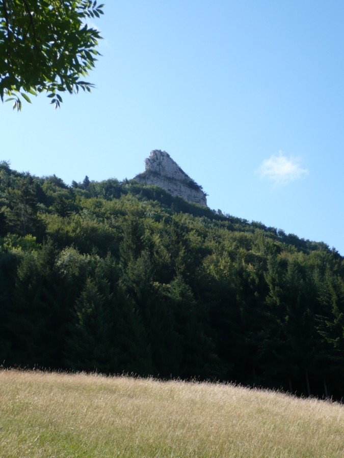 Aiguille de Quaix depuis Pré de l'Aiguille