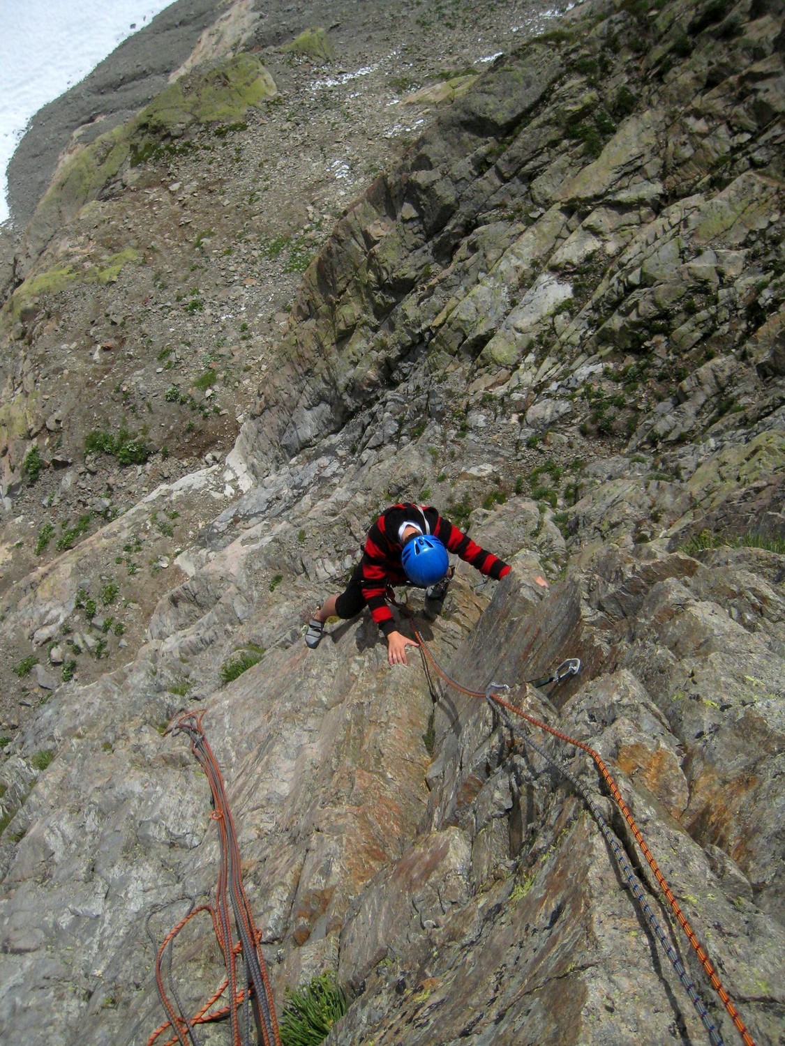 Anne à la sortie de L1 (6a).