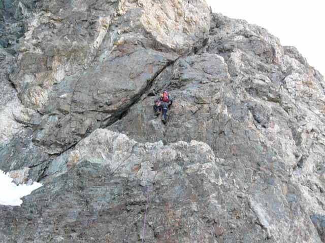 Traversée des Ecrins - Sous les câbles