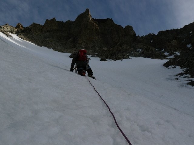 Traversée des Ecrins - pentes supérieures