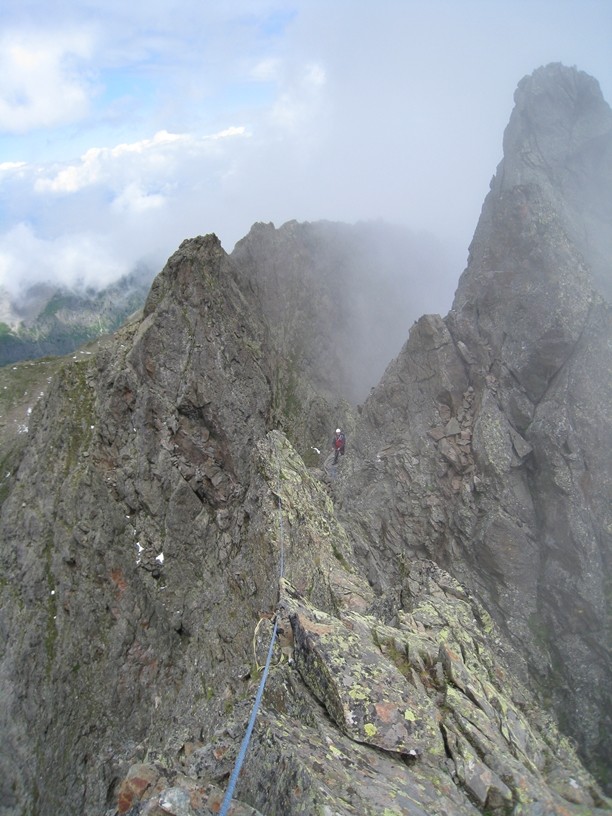 Arête NE du Luisin