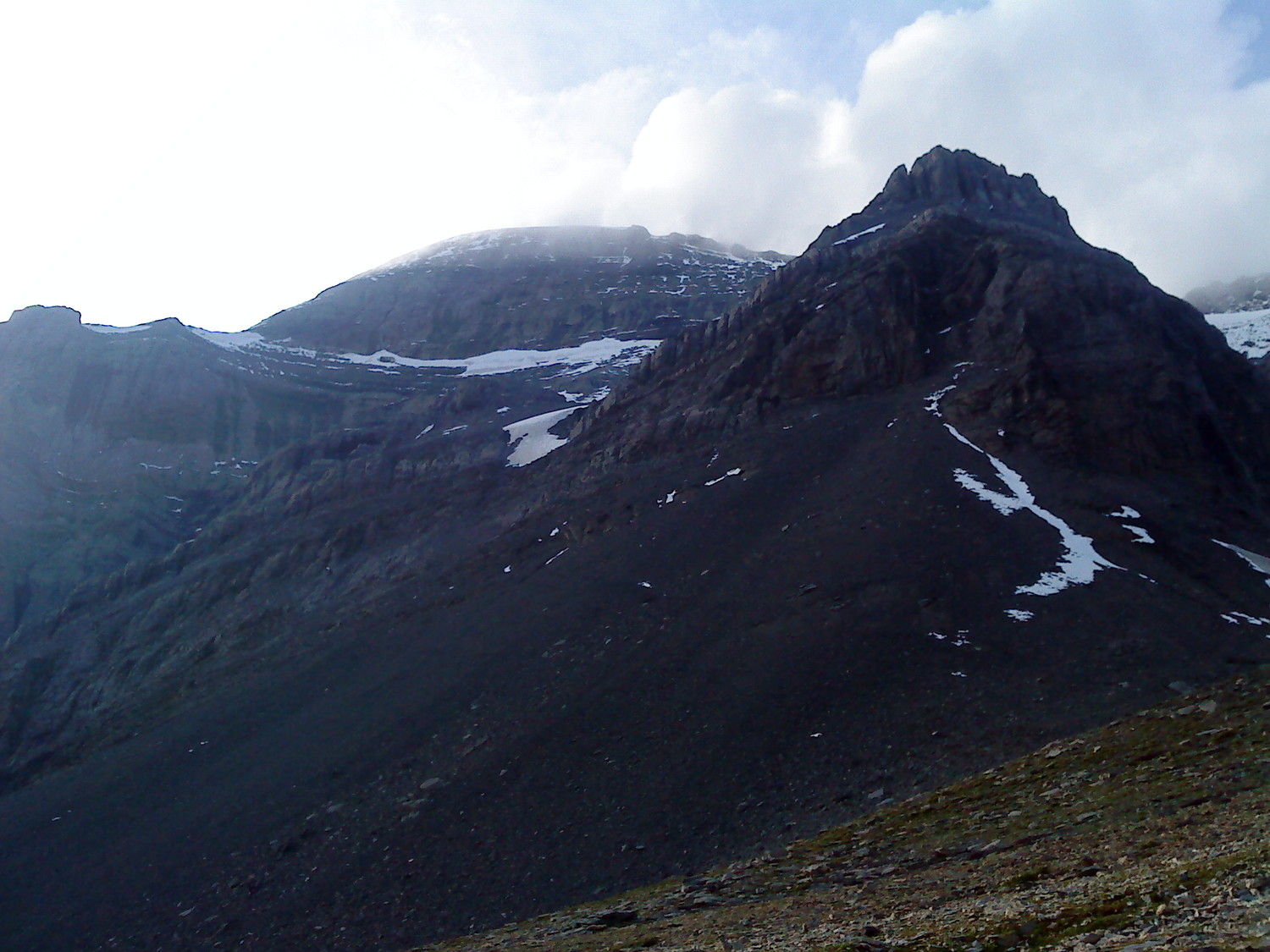 Le Pic depuis le col
