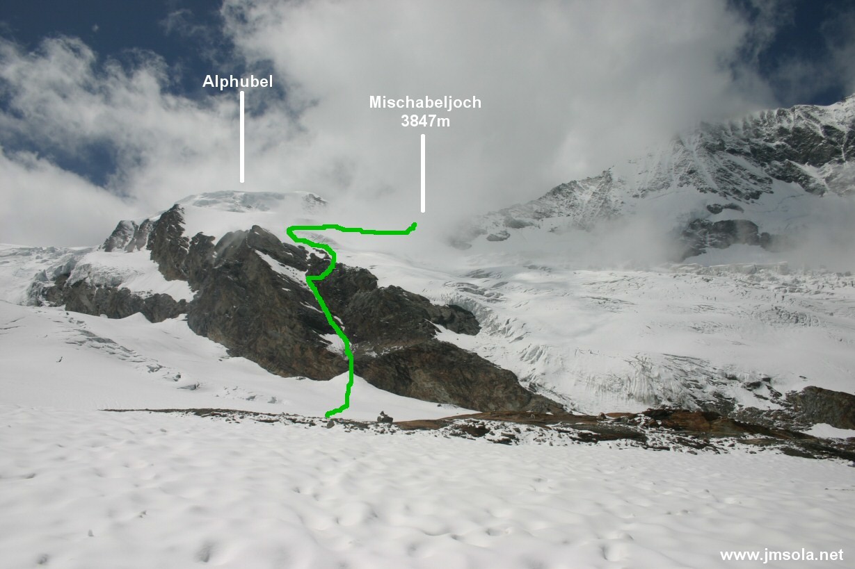 Montée depuis la Länglflue