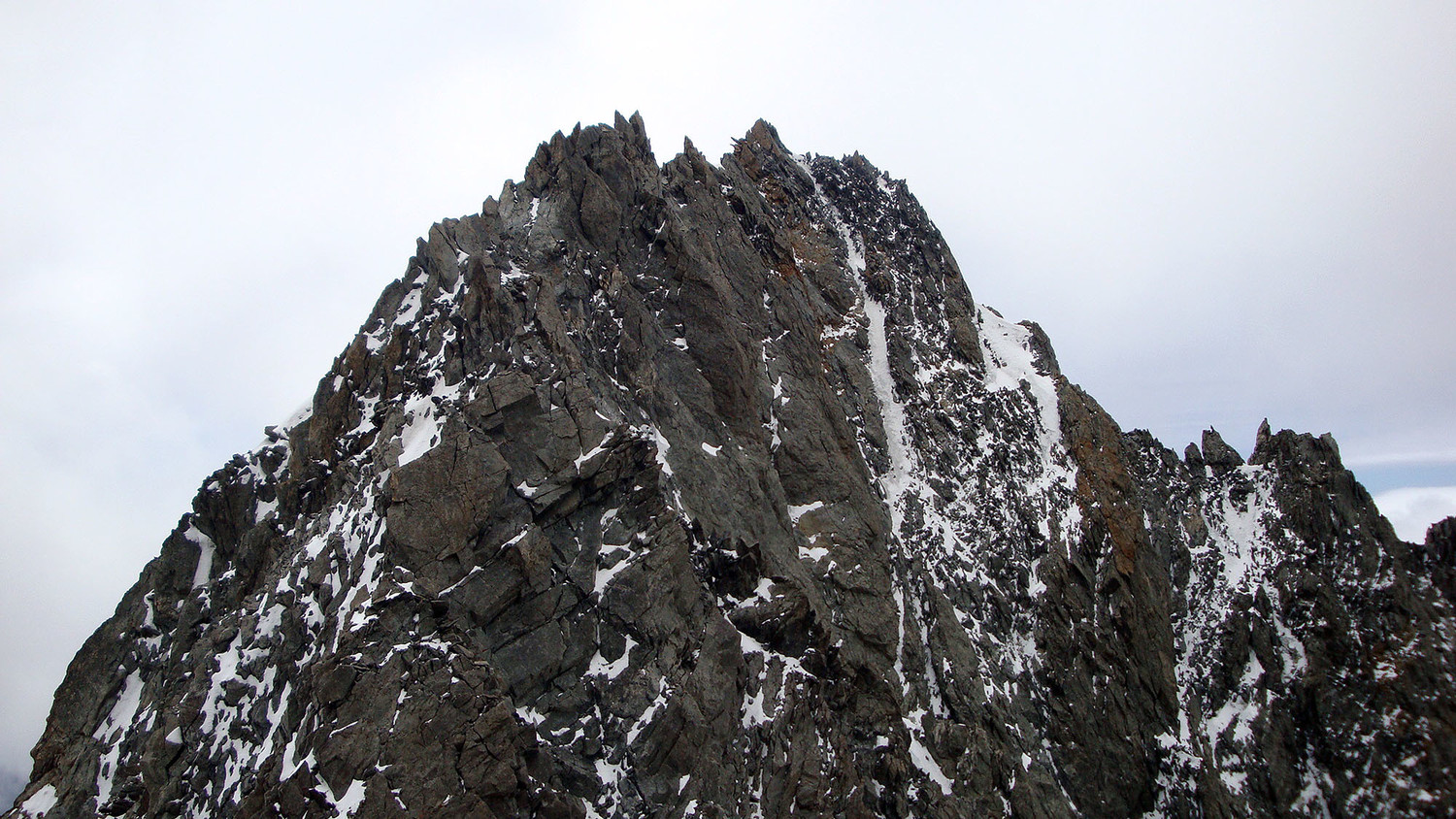 Mont Brouillard vu du col Rey