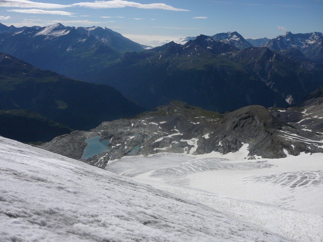 le lac de l'Arpont