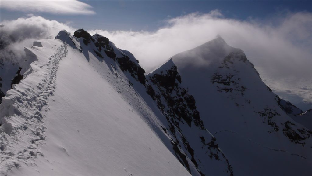 Liskamm, vers la partie centrale