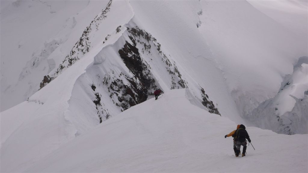 Liskamm E, descente