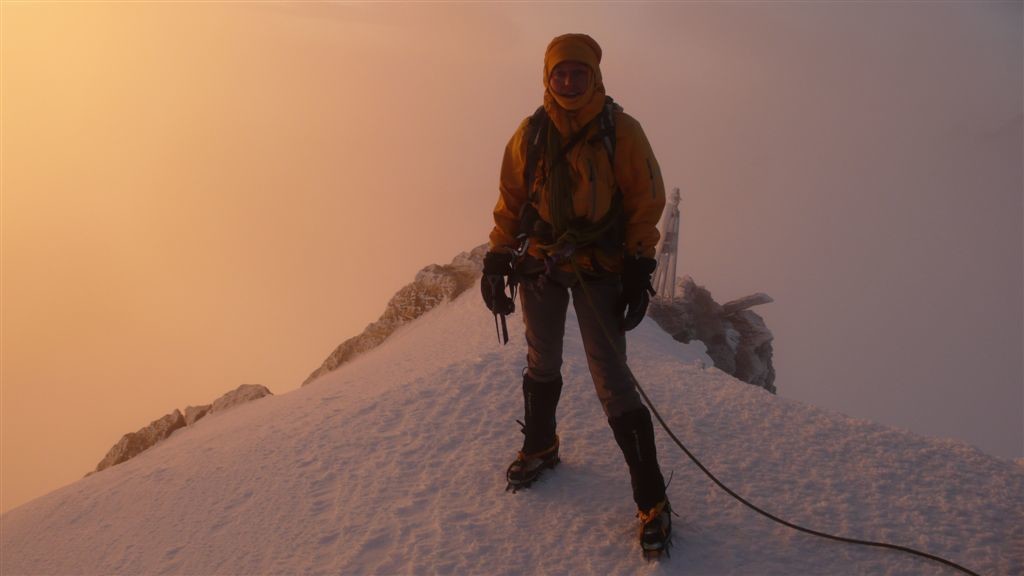 Elma au sommet dans une ambiance féerique