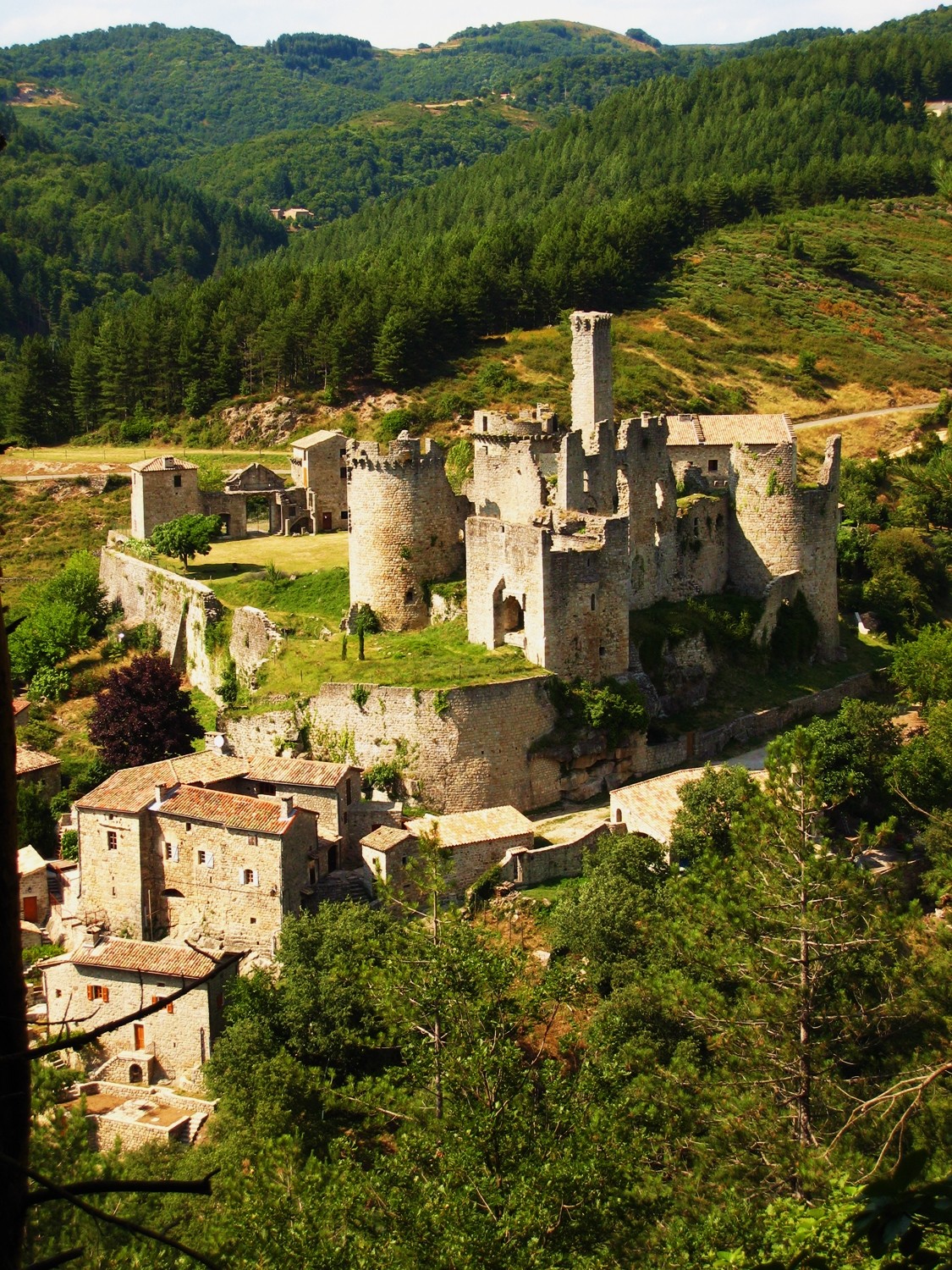 Le Château de Boulogne, Ardèche