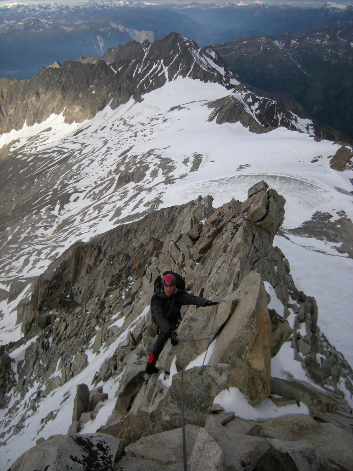 Bietschhorn. Arête W.