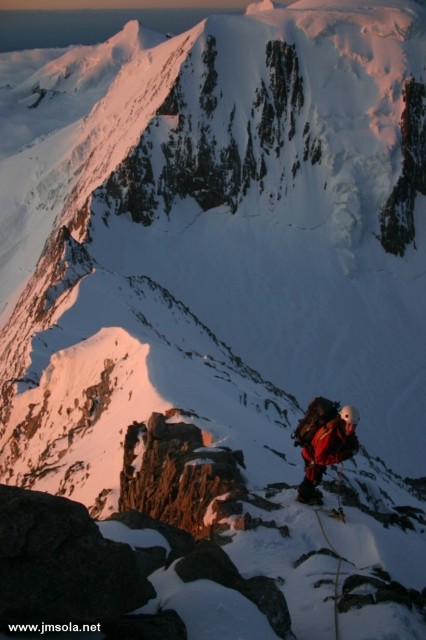 Dans la montée au Täschhorn
