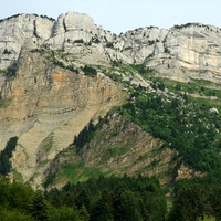 Sommet du Mt Margeriaz vu du col de Plainpalais