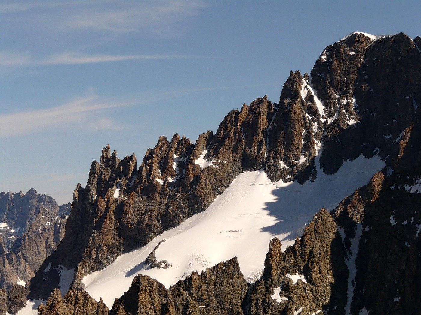Dôme des Ecrins - arête W