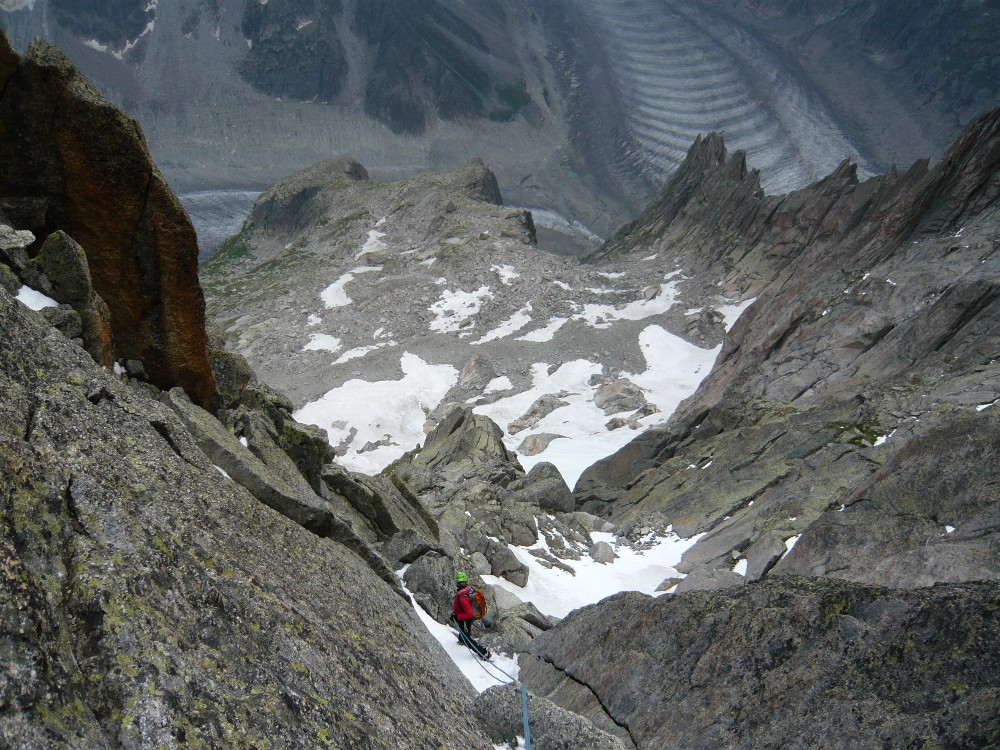 Descente du Moine