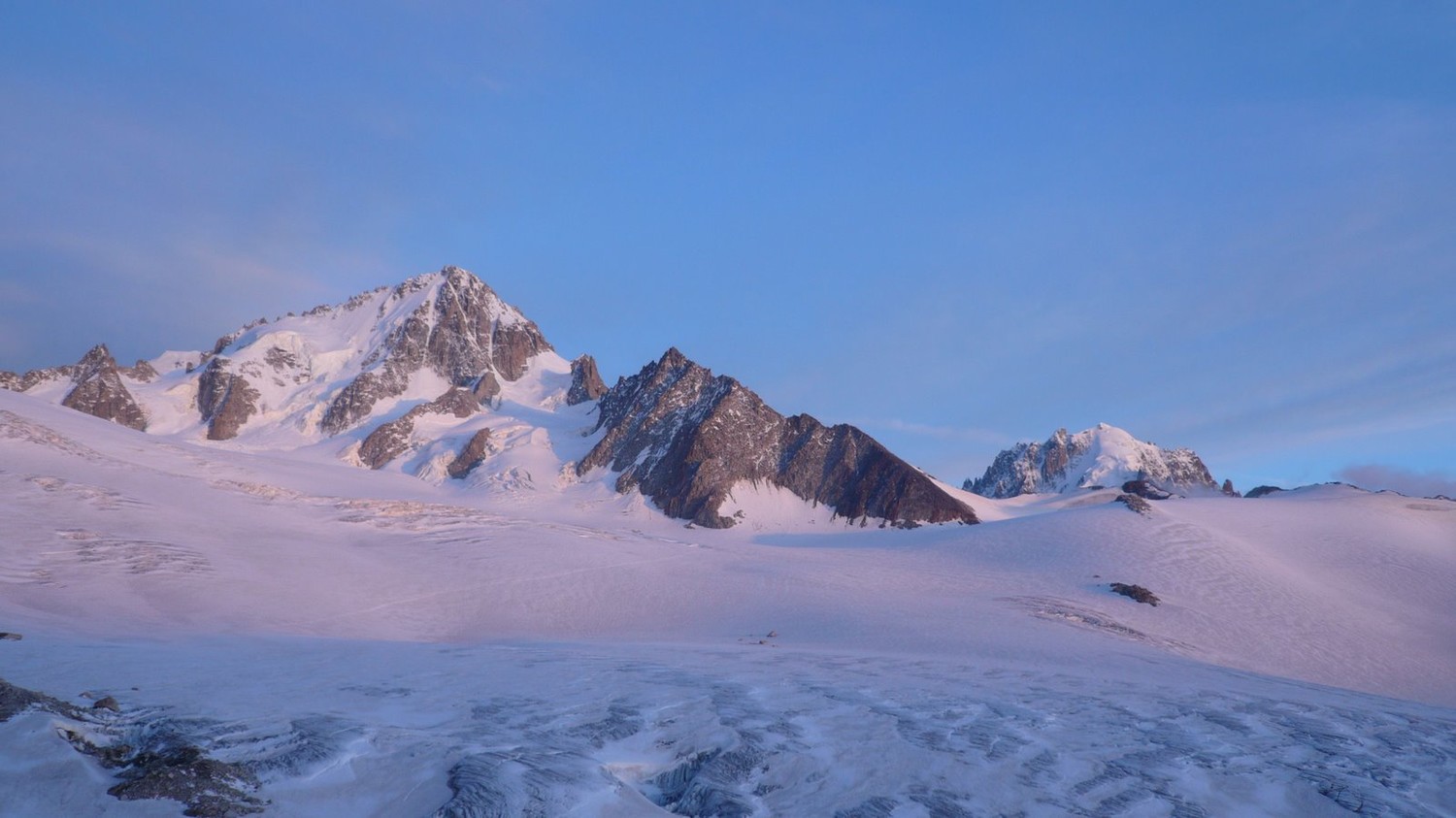 Coucher de Soleil sur le Chardonnet