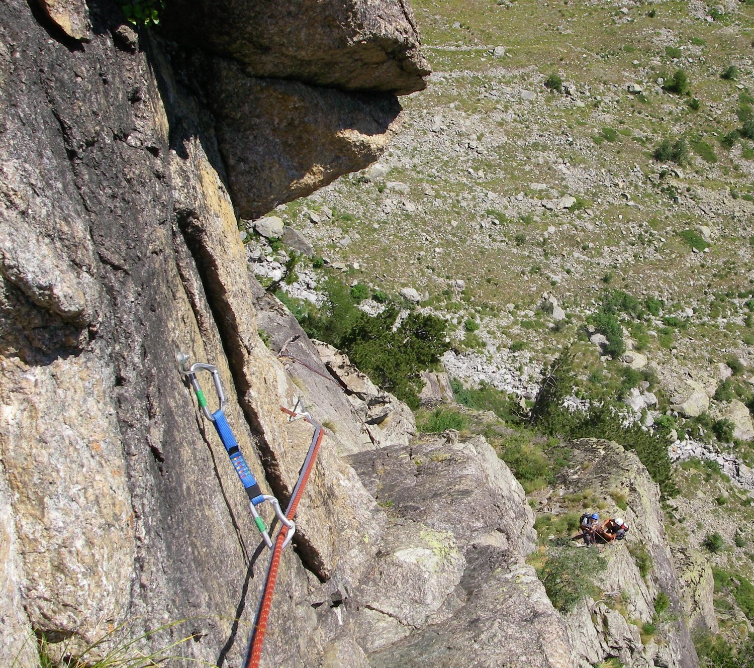 Voyag en cathiminie. L4. Superbe traversée au dessus des surplombs