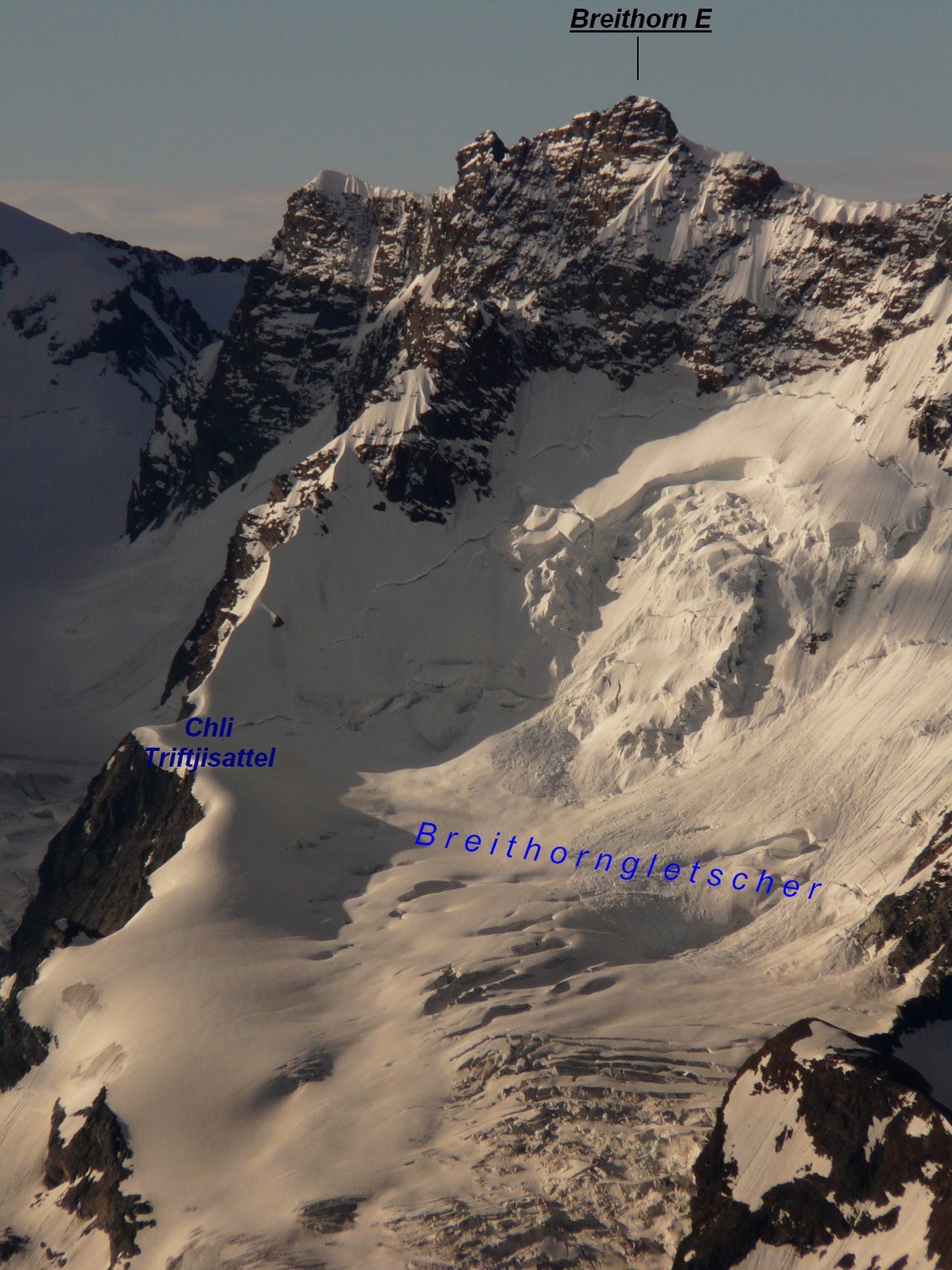 Young-Grat au Breithorn E