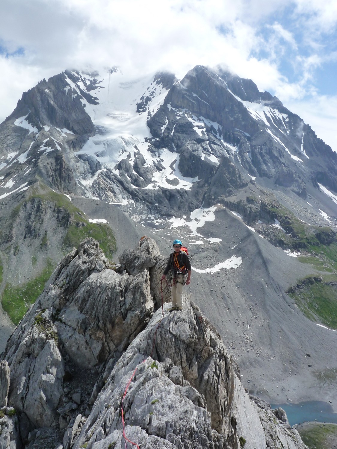 La grande Casse, depuis le fil de l'arete