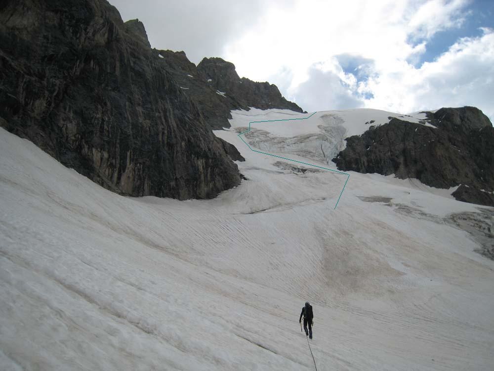 Versant W Col du Pavé