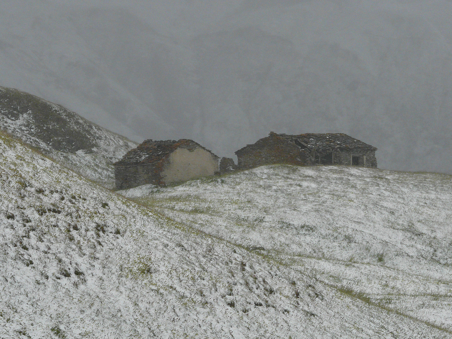 Un peu d'hiver après une semaine très chaude