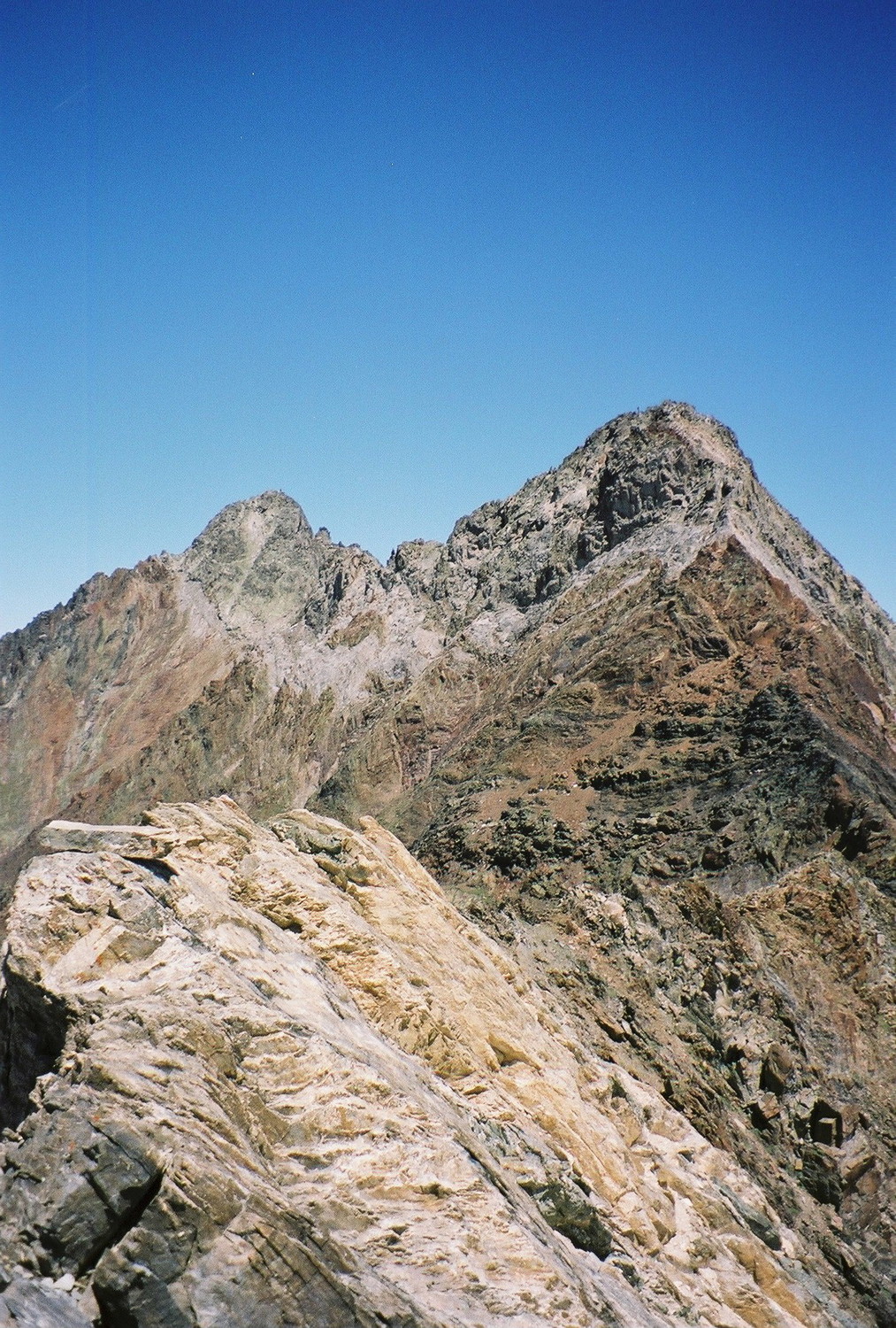 La suite de l'arête depuis le Maou (Badet et Pic Long)