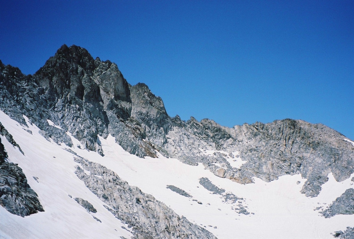 Pic Long, son glacier (si si) et pic Maubic