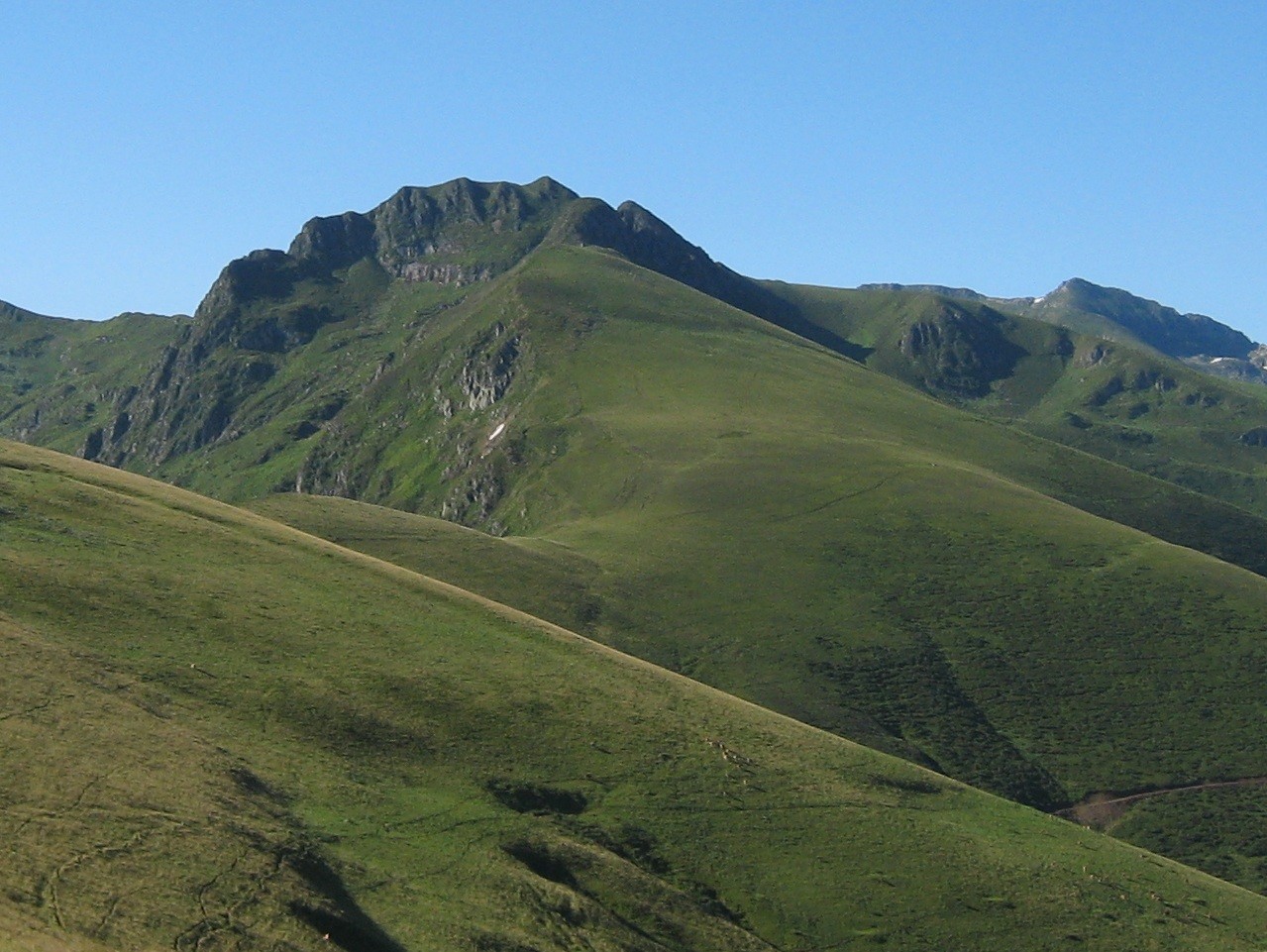 Arête N du Pic de la Journalade