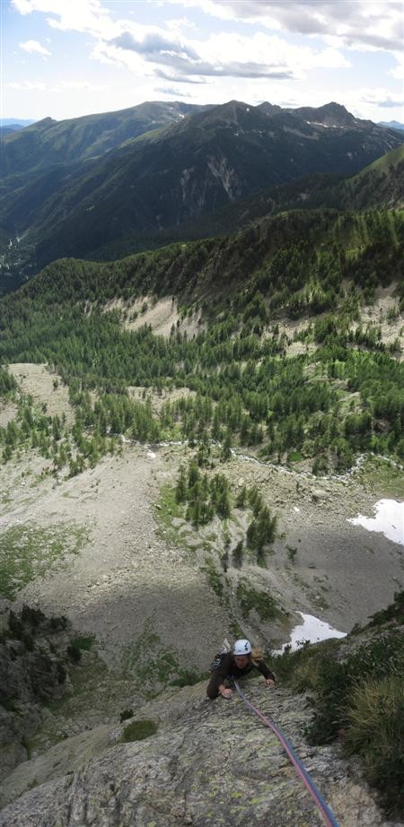 L'envol du destin - Depuis R4, vue du vallon des Erps.