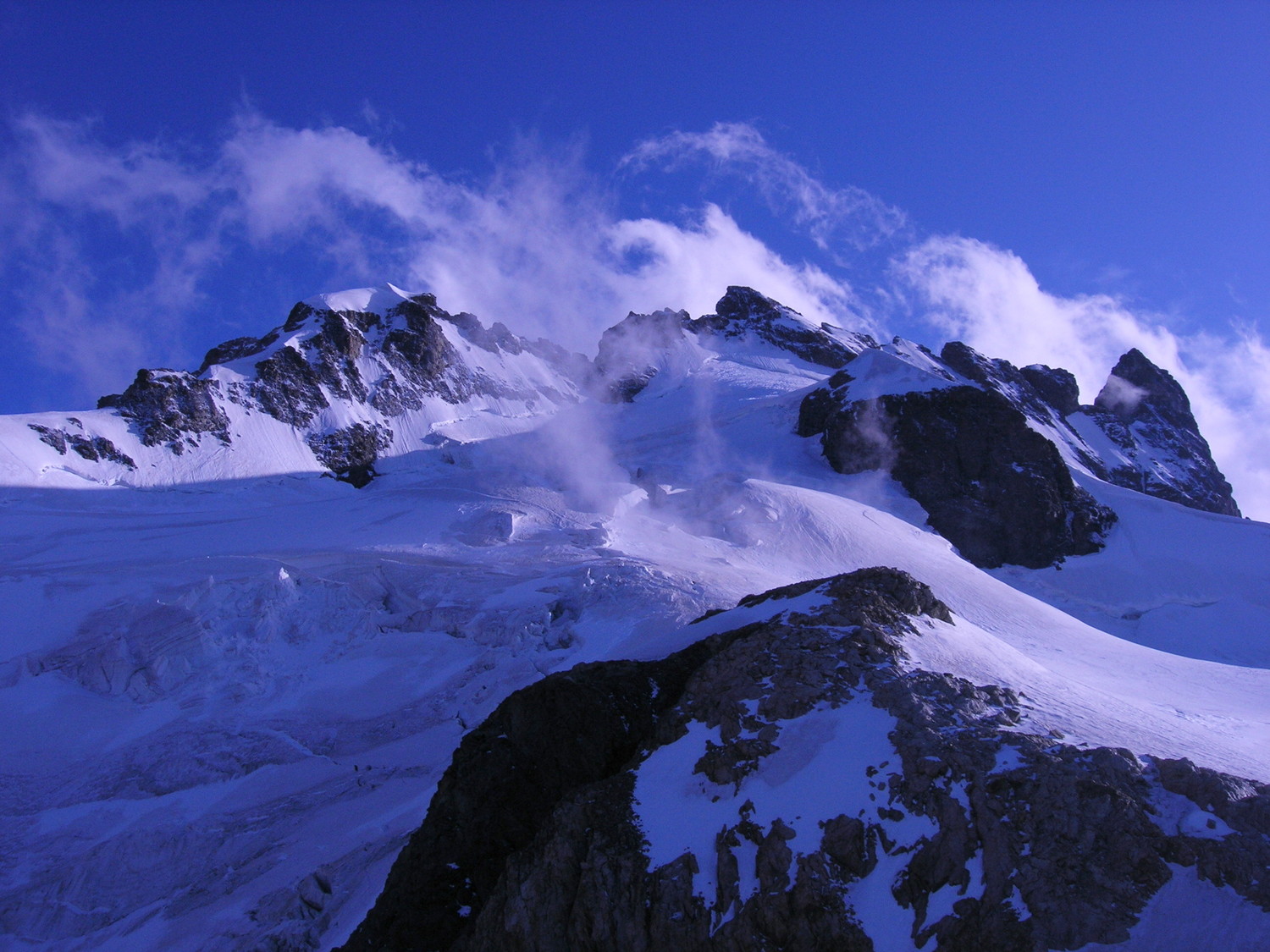 La Meije au soleil couchant
