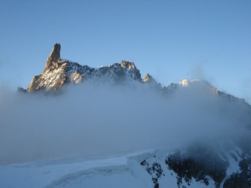la dent du geant au coucher