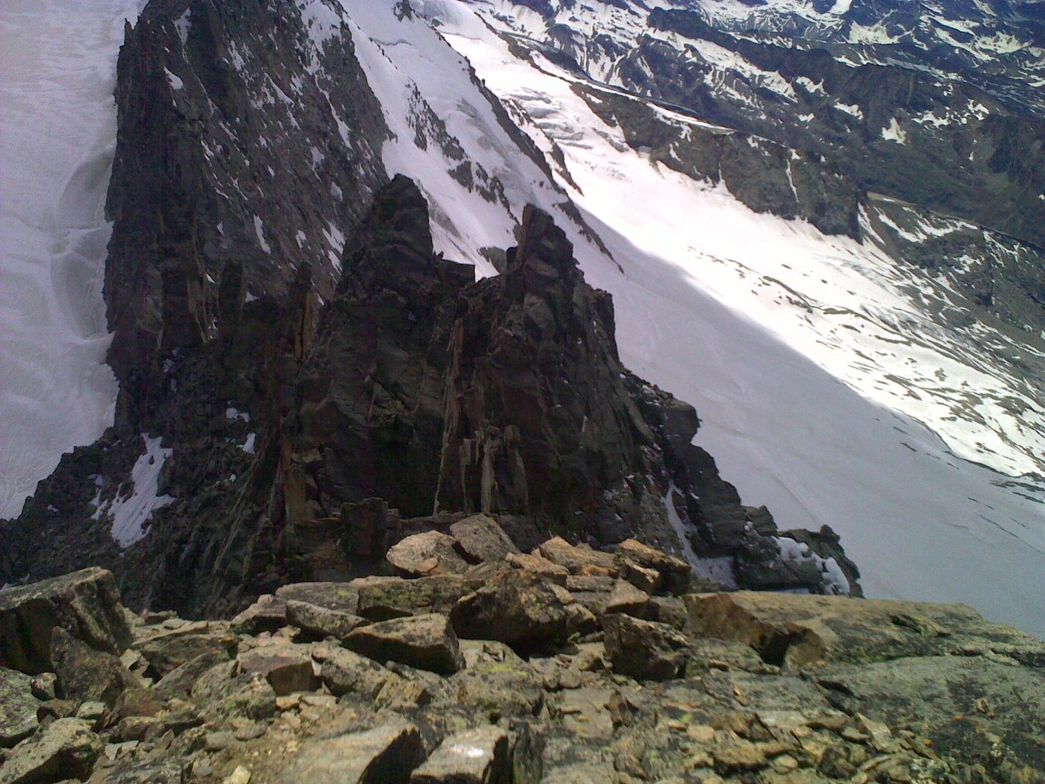 Arête de montée