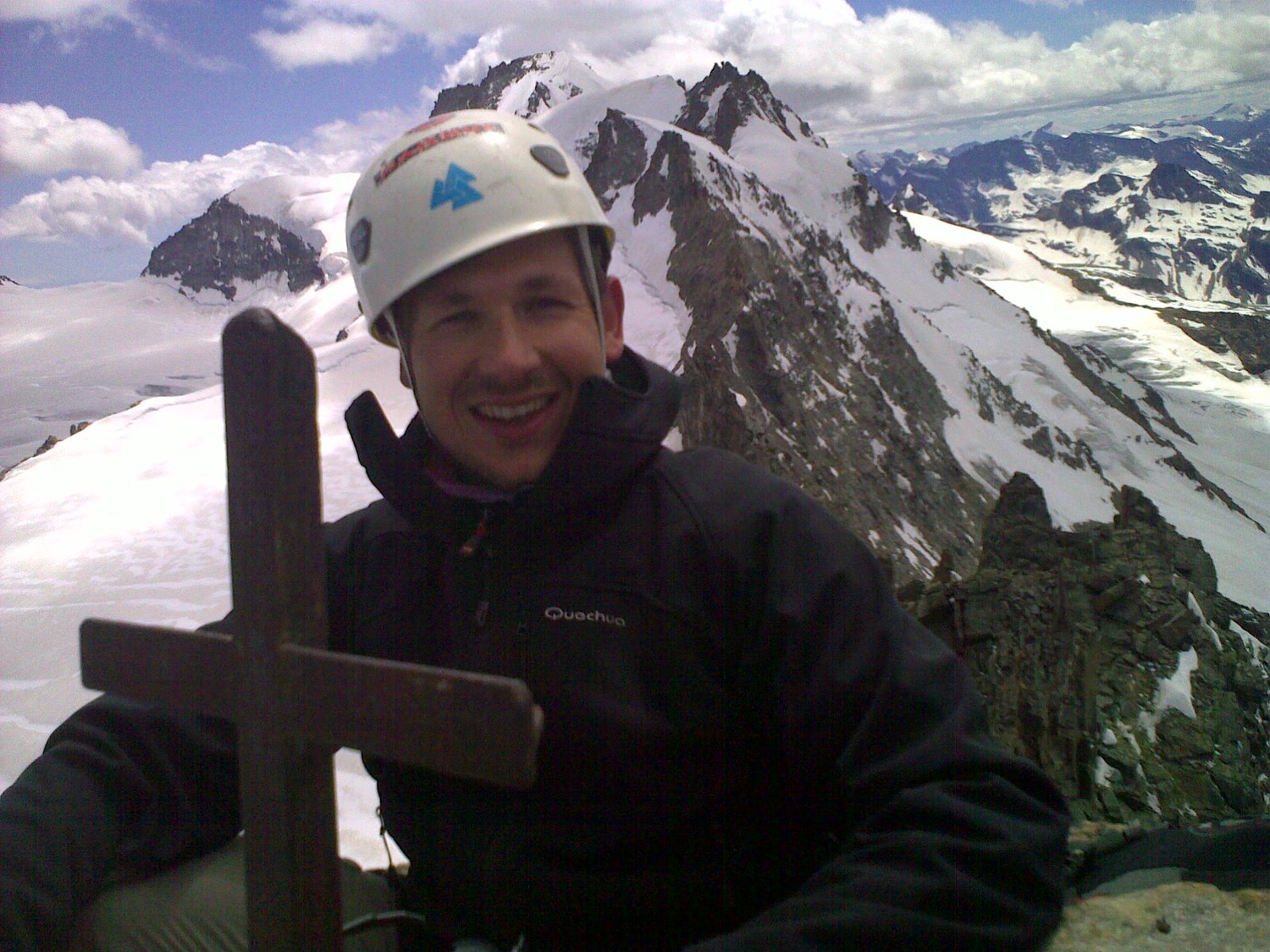 Ludo supporte David, porte sa croix et mérite le Grand Paradis :)